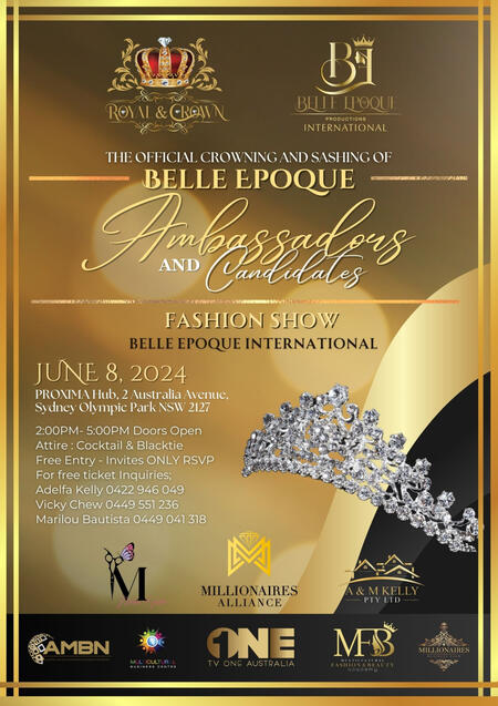 Belle Epoque Crowning &amp; Sashing