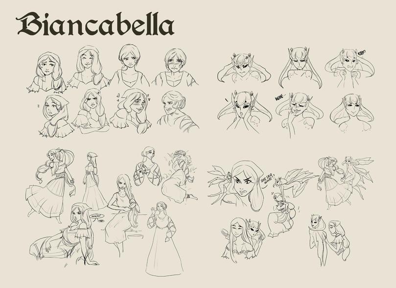 Biancabella Expression Sheet